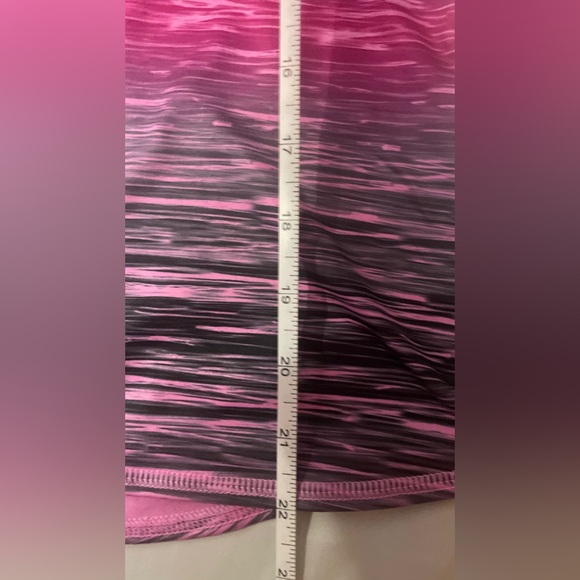 Nike Pink and Black Striped Tank Top - Picture 4 of 5
